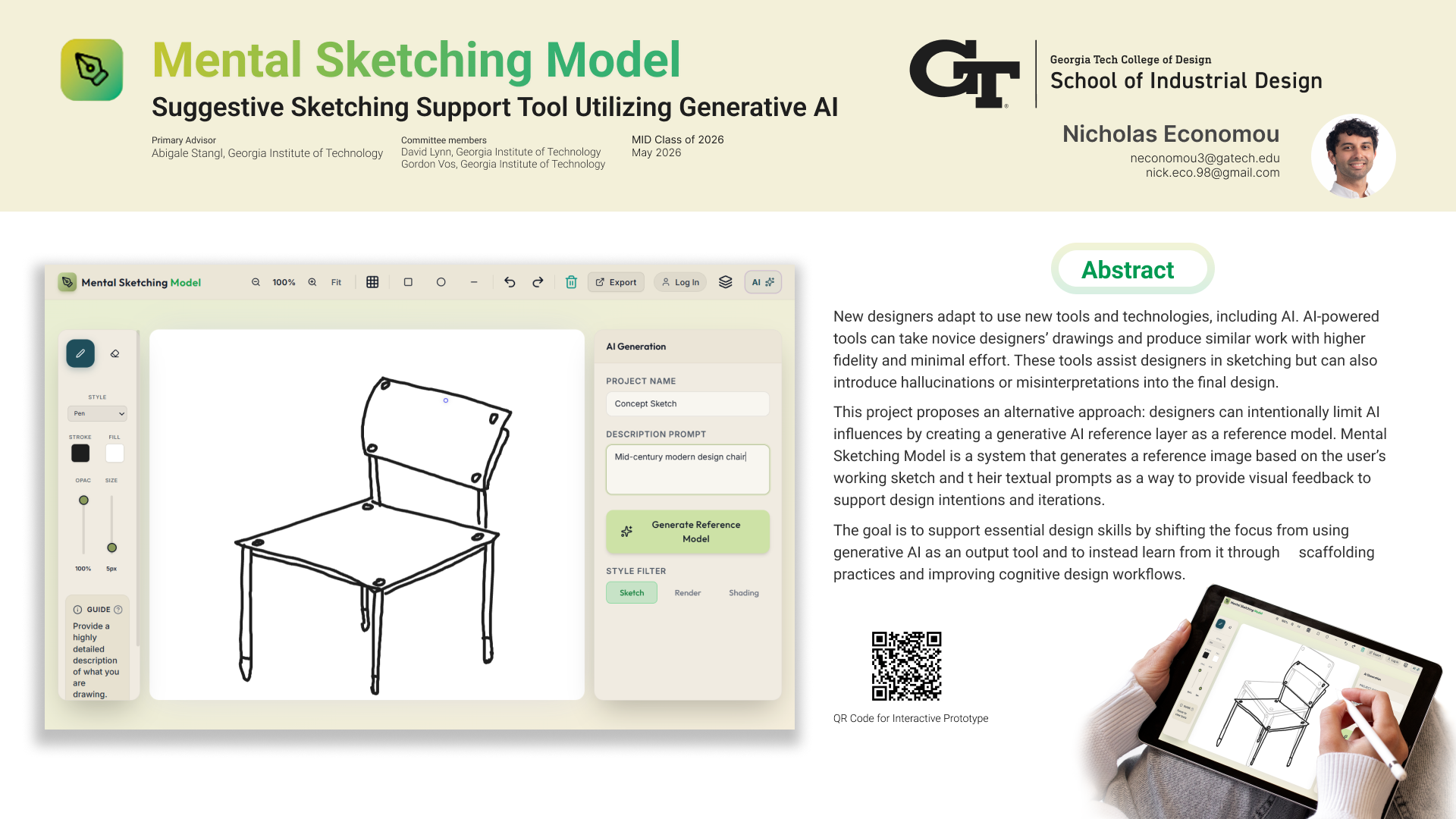 Mental Sketching Models